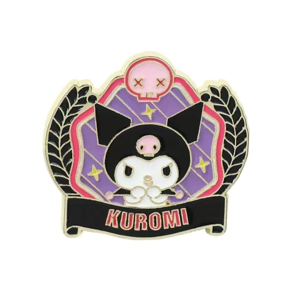 Kuromi Brooch Pin